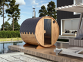 Outdoor Barrel Sauna - Ø2m/L2m - 4 personer